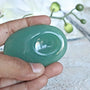 Green Aventurine Thumb Worry Stone: Natural Healing Crystal