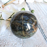 Large Labradorite Sphere 93 mm, L1