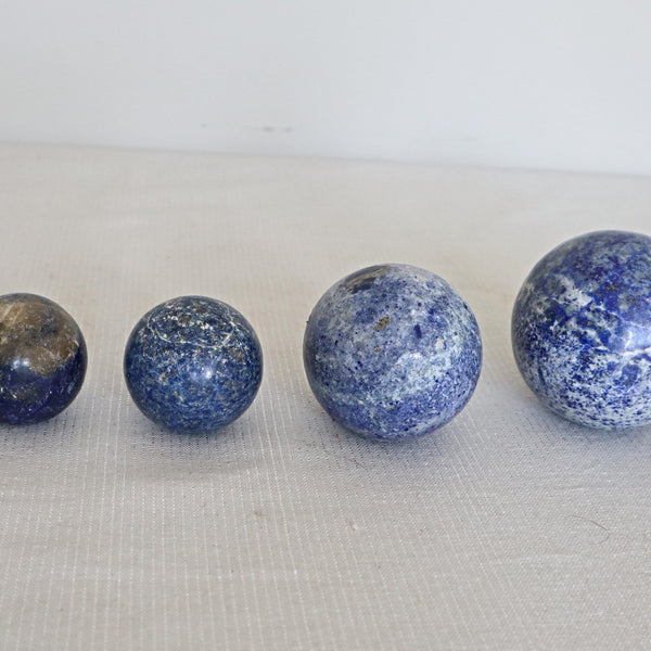Natural Blue Lapis Sphere: Healing Stone (60mm)