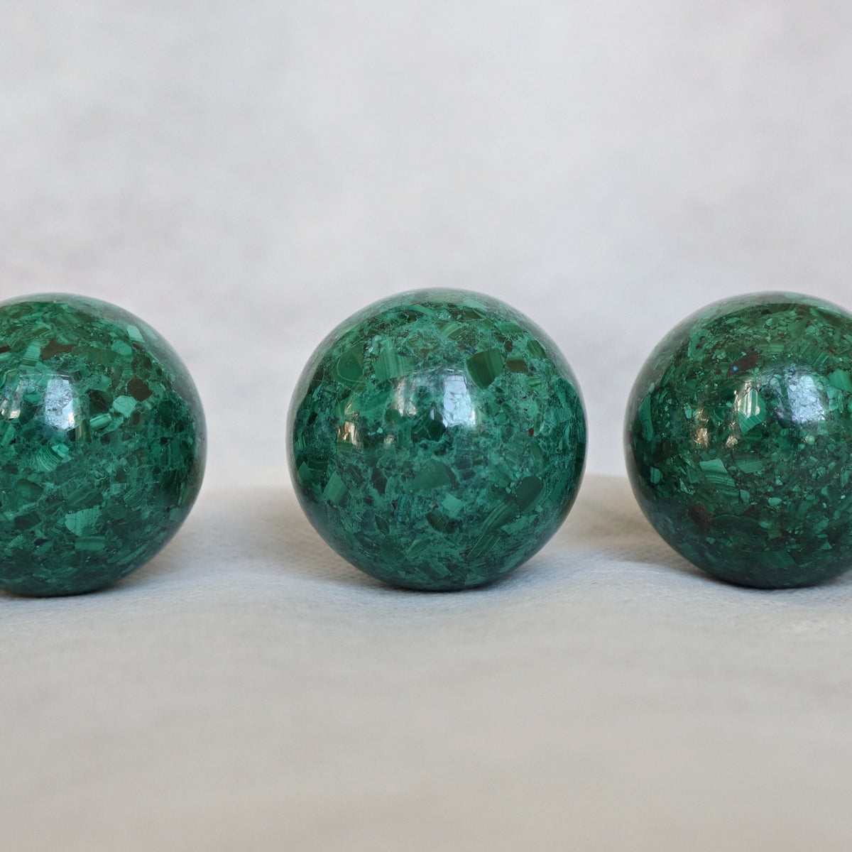 Chrysocolla Sphere: Polished Green Crystal (40mm)