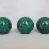 Chrysocolla Sphere: Polished Green Crystal (40mm)