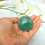 Green Fluorite Sphere: Reiki Healing Crystal Gift
