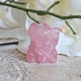 Rose Quartz Maneki Neko: Japanese Lucky Cat Home Decor (1.6 inch)