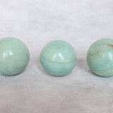Mint Green Amazonite Sphere (40mm): Emotional Wellness Crystal