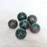 Bloodstone Sphere: Polished Heliotrope Crystal (27mm)