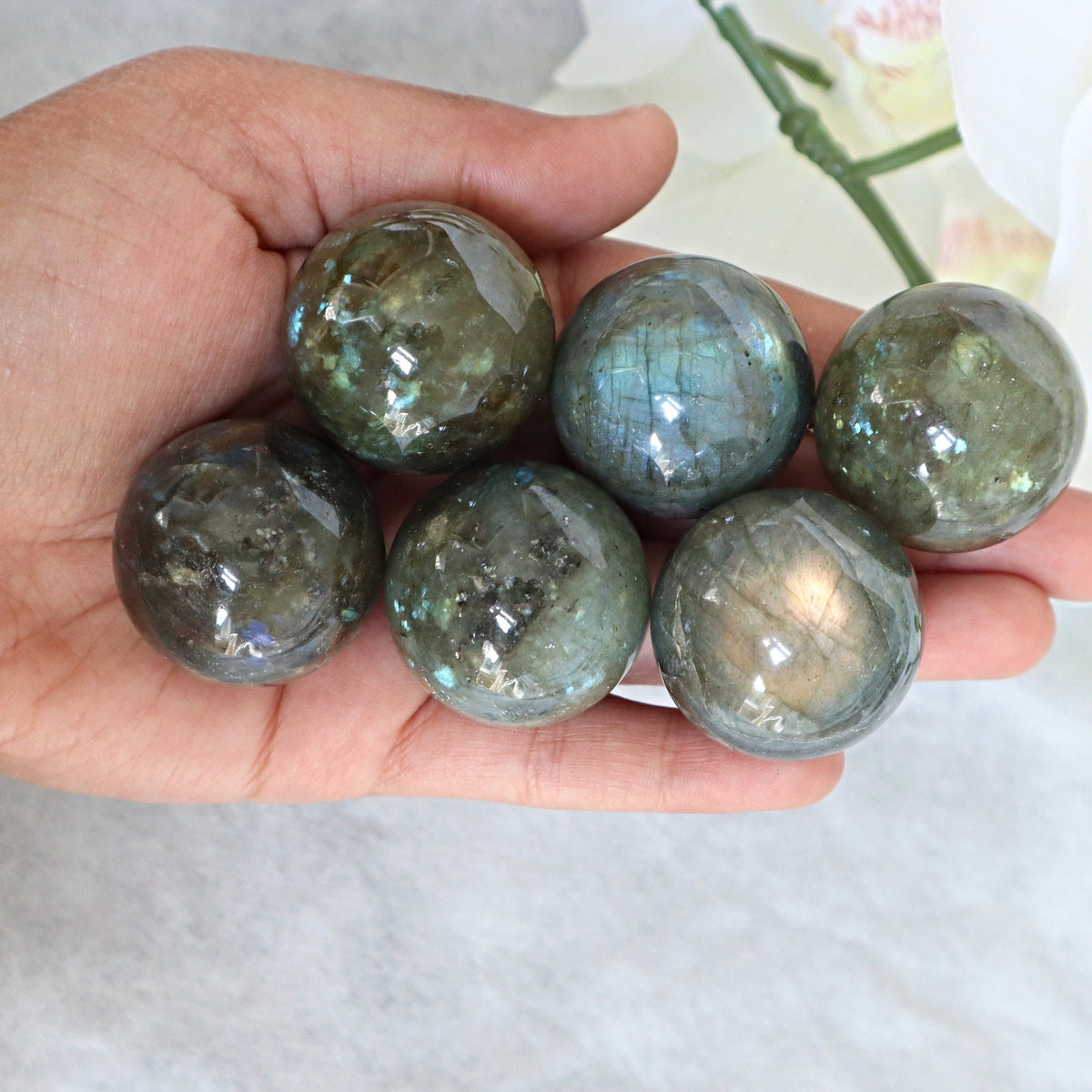 Labradorite Sphere 30mm