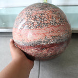 Xtra Large Leopard Skin Jasper Sphere 8.66 inch 220mm 26.67 Lbs 12.1 Kgs
