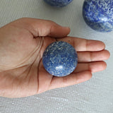 Natural Blue Lapis Sphere: Healing Stone (60mm)