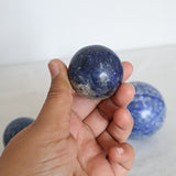Natural Blue Lapis Sphere: Healing Stone (60mm)