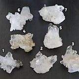 Clear Quartz Cluster Specimens, QC1