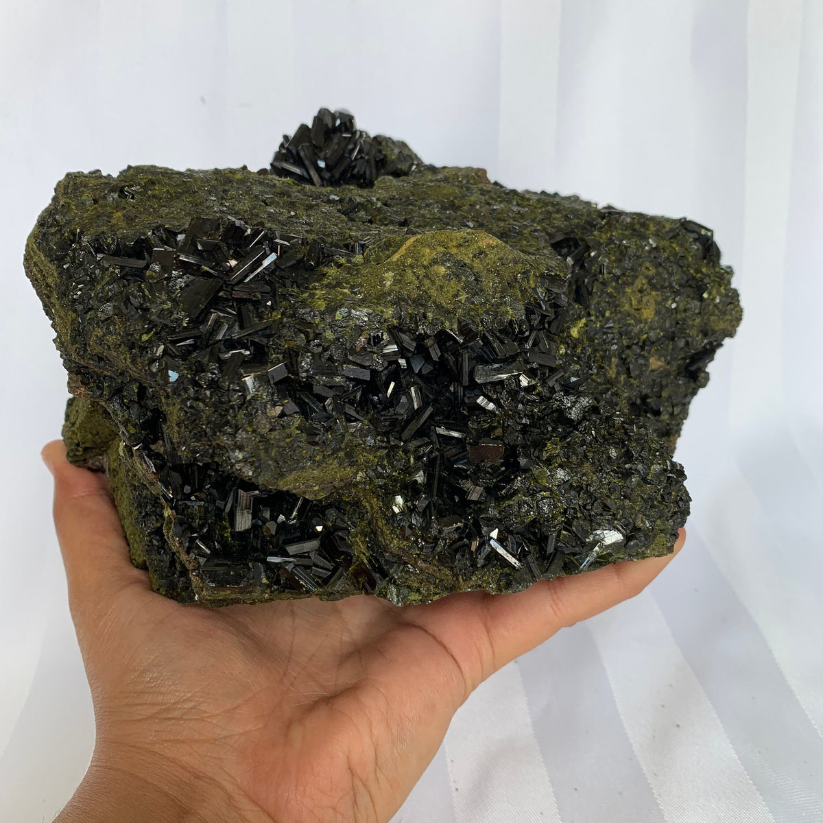 Extra Large Epidote Cluster Crystal Specimen, EP6