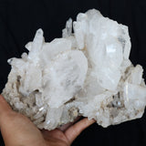 Xtra Large Faden Quartz Crystal Cluster 8 inch 4.4 Lbs, FM5