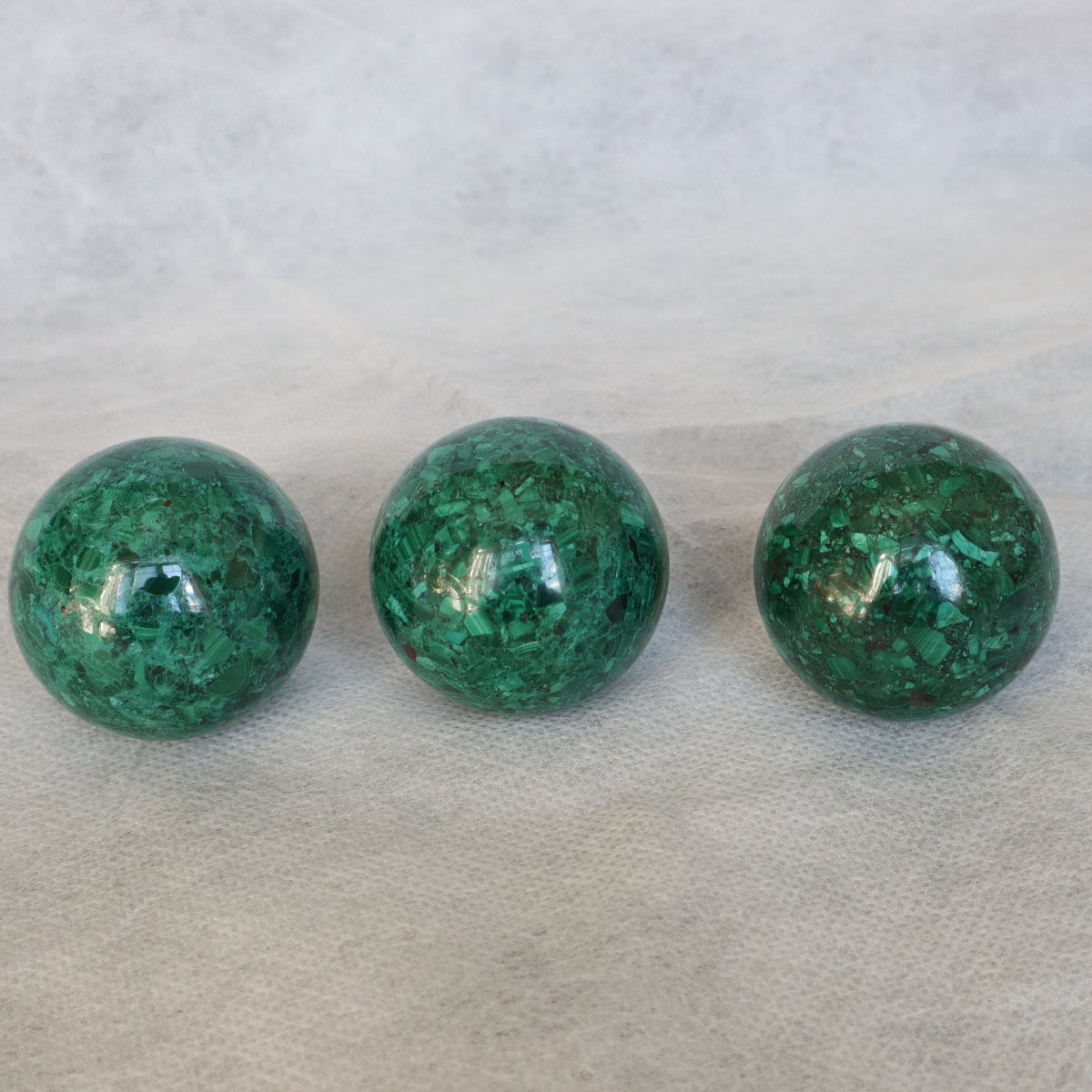 Chrysocolla Sphere: Polished Green Crystal (40mm)