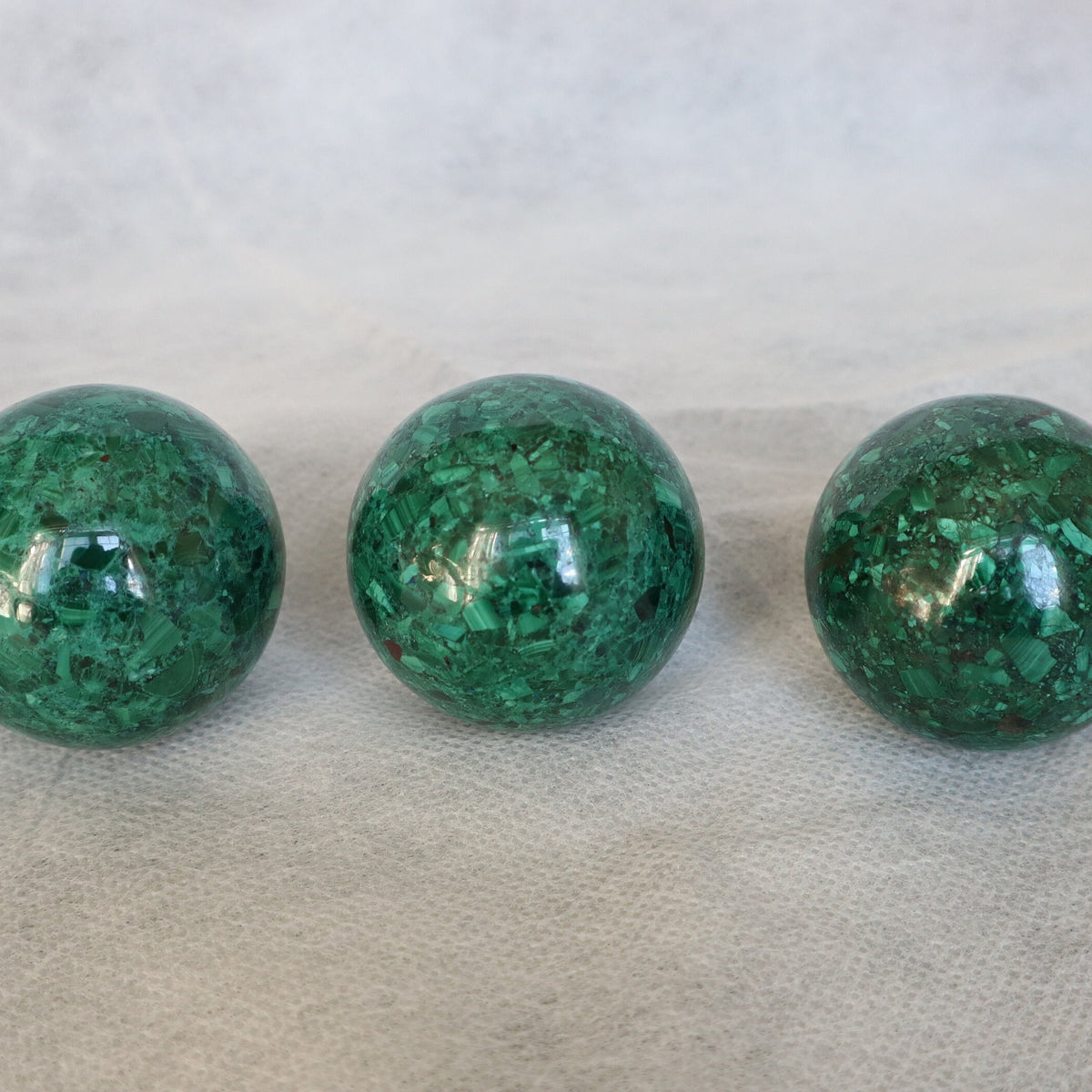 Chrysocolla Sphere: Polished Green Crystal (40mm)
