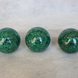 Chrysocolla Sphere: Polished Green Crystal (40mm)