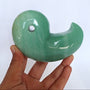 Large Aventurine Magatama: Japanese Lucky Stone Decor (4 inch)
