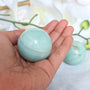 Mint Green Amazonite Sphere (40mm): Emotional Wellness Crystal