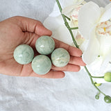 Real Jadeite Jade Sphere 28mm