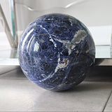 Xtra Large Sodalite Sphere 15.4 pound 7 inches diameter