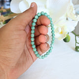 Natural Green Jade Crystal Bracelet