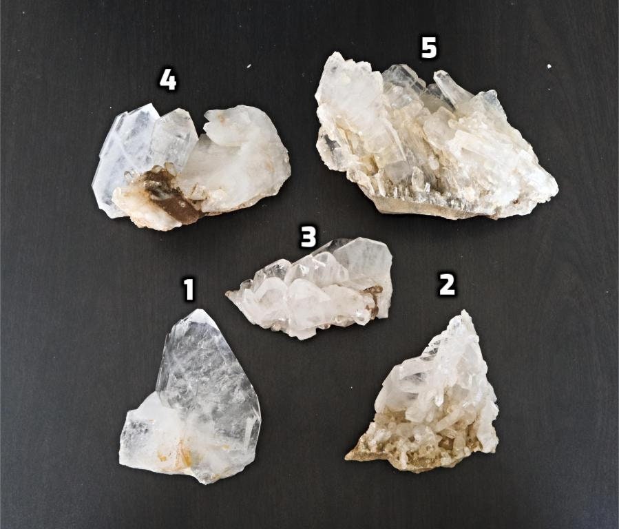 Himalayan Faden Quartz Crystal Cluster, FM7