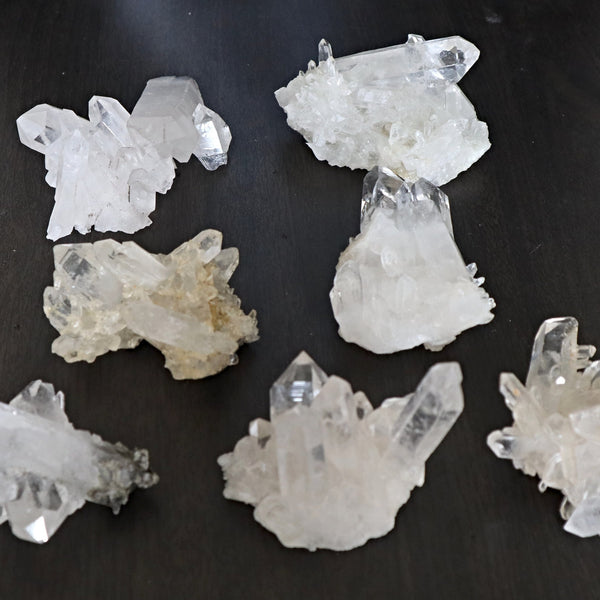 Clear Quartz Cluster Specimens, QC1