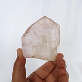 Kunzite Crystal Specimen, Etched Termination Spodumene Mineral Specimen, KN3