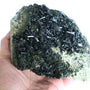 Large Epidote Crystal Cluster Specimen, Mineral Display (4.3 lbs)