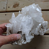 Xtra Large Faden Quartz Crystal Cluster 8 inch 4.4 Lbs, FM5