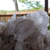 Xtra Large Faden Quartz Crystal Cluster 8 inch 4.4 Lbs, FM5