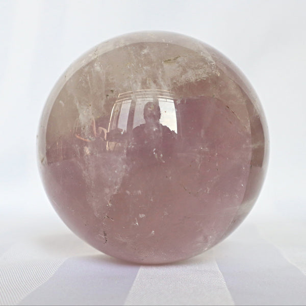 Large Lavender Amethyst Sphere 3.1 inch 81mm, Mental and Emotional Wellness Gift