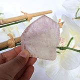 Kunzite Crystal Specimen, Etched Termination Spodumene Mineral Specimen, KN3