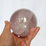 Large Lavender Amethyst Sphere 3.1 inch 81mm, Mental and Emotional Wellness Gift