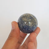 Lapis Lazuli Sphere, Third Eye Crystal, Throat Chakra Crystal