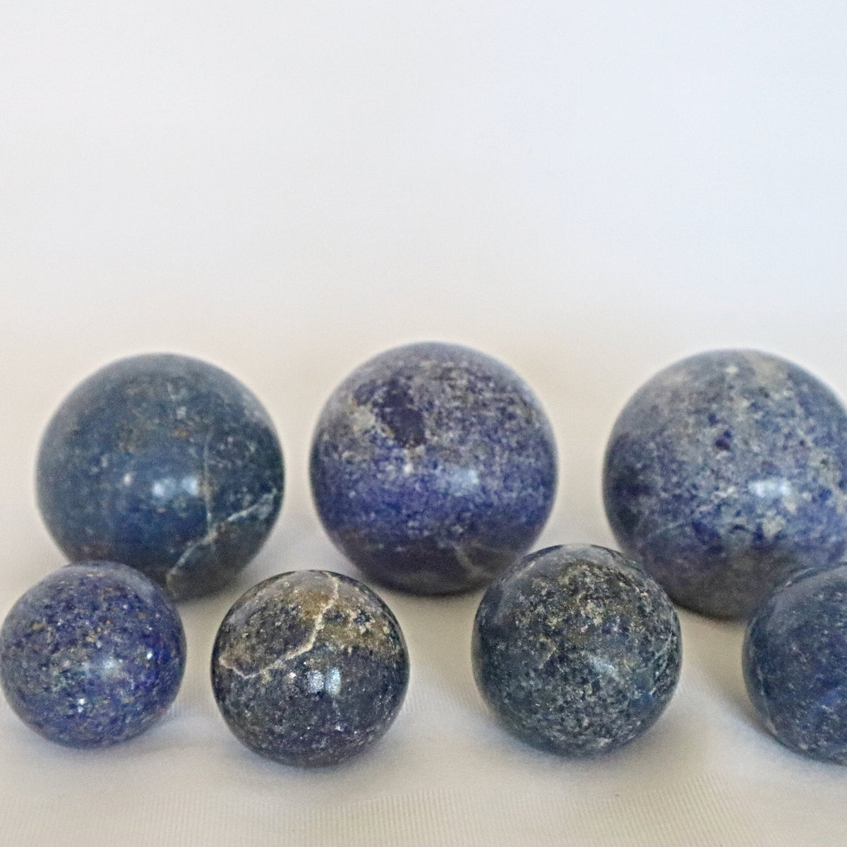 Lapis Lazuli Sphere, Third Eye Crystal, Throat Chakra Crystal