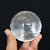 Clear Quartz Sphere: Crystal Healing, Rainbow Inclusion