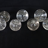 Clear Crystal Quartz Sphere: High Grade Healing Stone