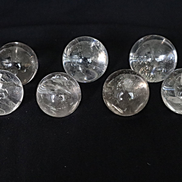 Clear Crystal Quartz Sphere: High Grade Healing Stone