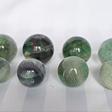 Green Fluorite Sphere: Natural Reiki Healing Crystal Gift