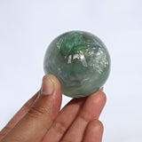 Green Fluorite Sphere: Reiki Healing Crystal Gift