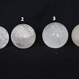 Clear Quartz Crystal Sphere: Healing Energy, Meditation, Home Decor