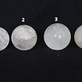 Clear Crystal Quartz Sphere - Healing Stone