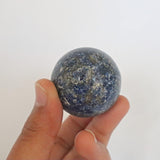 Lapis Lazuli Sphere, Third Eye Crystal, Throat Chakra Crystal