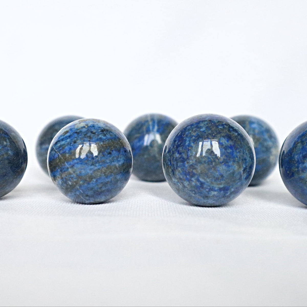 Lapis Lazuli Sphere 30mm, Third Eye Crystal, Throat Chakra Crystal