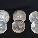 Clear Quartz Sphere: Crystal Ball, Healing Stone