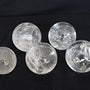 Clear Quartz Sphere: Crystal Healing, Rainbow Inclusion