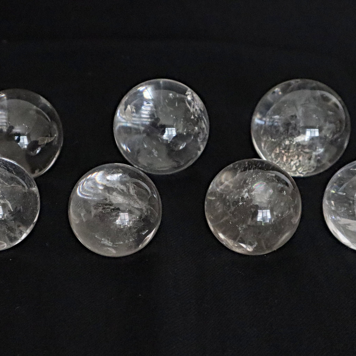 Clear Crystal Quartz Sphere: High Grade Healing Stone