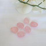 Natural Rose Quartz Egg: Mental and Emotional Wellness Stone