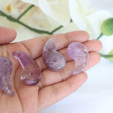 Amethyst Magatama, Amethyst Stone, Mental and Emotional Wellness Gift