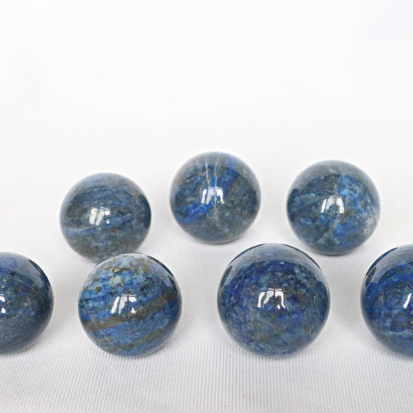 Lapis Lazuli Sphere 30mm, Third Eye Crystal, Throat Chakra Crystal